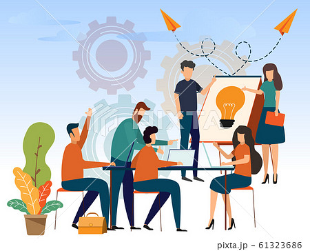 Business people teamwork composition with 61323686
