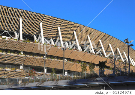 【東京の風景】新国立競技場（オリンピックスタジアム） 61324978