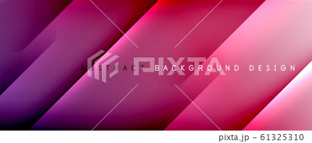 Trendy simple fluid color gradient abstract background with dynamic straight shadow line effect. Vector Illustration For Wallpaper, Banner, Background, Card, Book Illustration, landing page 61325310