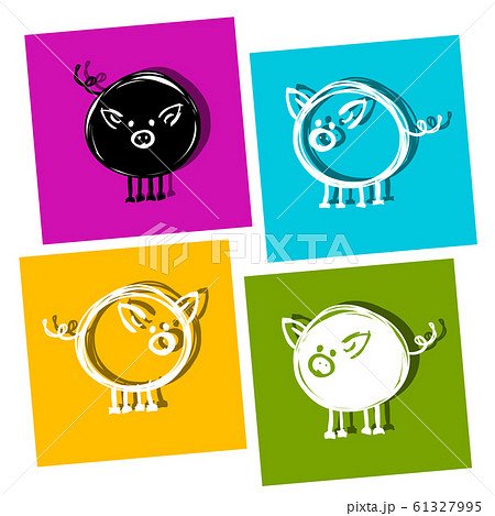 Cute piggy for your design Cute piggy for your design 61327995