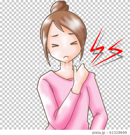 肩膀僵硬的女人 61328699