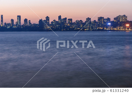 View of Malabar hill at night. Mumbai. India 61331240