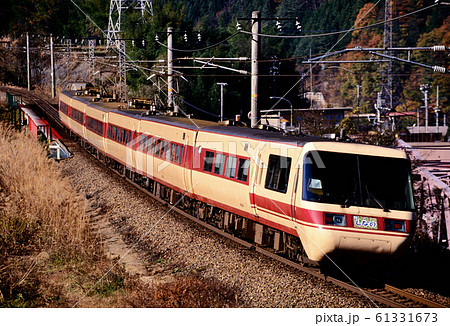 1996年　秋晴れの中央西線を行く381系L特急しなの6両 61331673