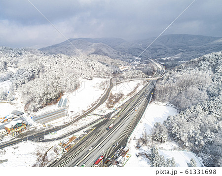道 霧氷 冬の山 61331698