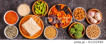 Estrogen-Rich Foods, Menopause Diet. 61332680