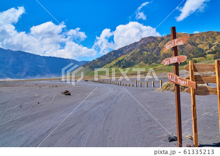 インドネシア　ジャワ島　ブロモ山(Mount Bromo) 61335213