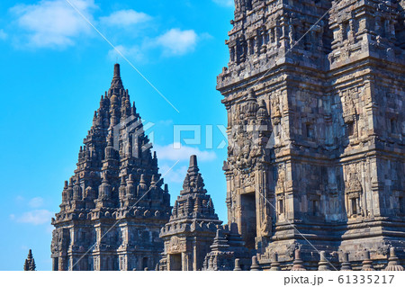 インドネシア ジャワ島 プランバナン寺院 インドネシア ジャワ島 プランバナン寺院 61335217