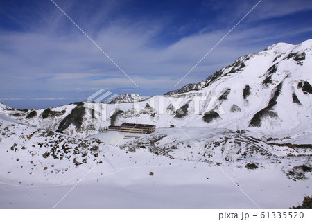 立山連峰（剱御前、雷鳥平、雷鳥沢）　撮影場所：室堂 61335520