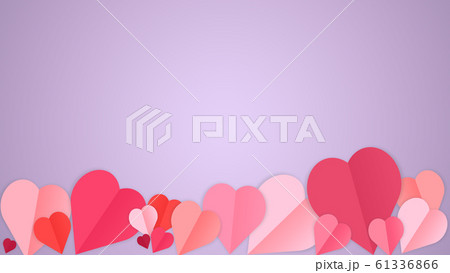 Card for Saint Valentine's Day. Modern design, background or wallpaper 61336866