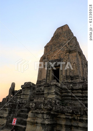 プレループ遺跡　アンコールワット遺跡群　夕日　シェムリアップ　世界遺産　カンボジア　観光地　海外旅 61336918