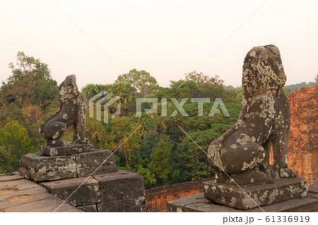 プレループ遺跡 アンコールワット遺跡群 夕日 シェムリアップ 世界遺産 カンボジア 観光地 海外旅 プレループ遺跡 アンコールワット遺跡群 夕日 シェムリアップ 世界遺産 カンボジア 観光地 海外旅 61336919