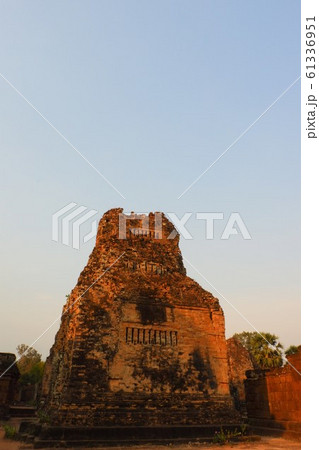 プレループ遺跡　アンコールワット遺跡群　夕日　シェムリアップ　世界遺産　カンボジア　観光地　海外旅 61336951