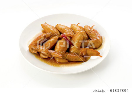 手羽先の甘辛照り焼き 61337394