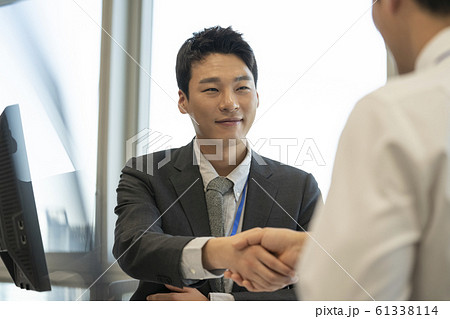 韓国人 男 男性 61338114