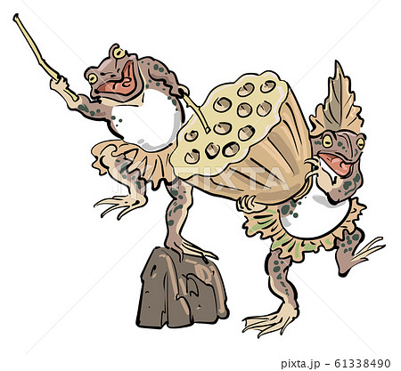 カエルの踊り カエルの踊り 61338490