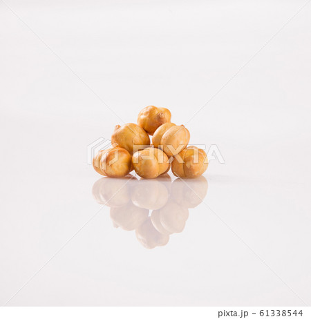 nuts or Candlenut on a background new. 61338544
