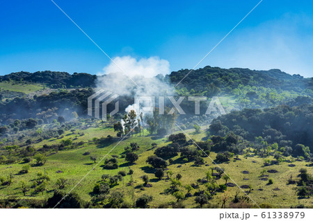 Landscape of Sierra de Grazalema natural park, Cadiz province, Andalusia, Spain. 61338979