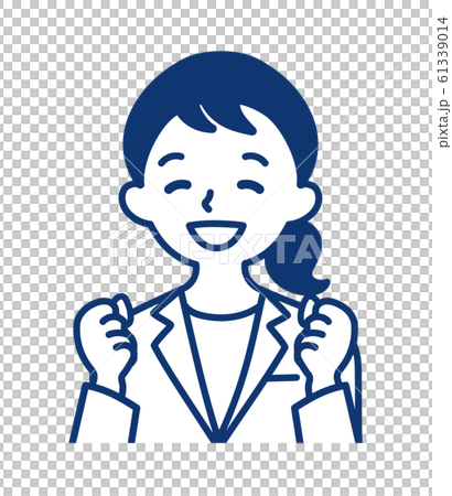 成人（快樂/支持/女性） 61339014