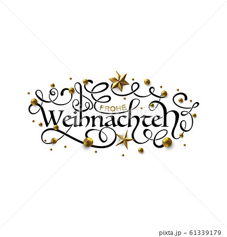 Frohe Weihnachten und Frohes Neues Jahr - Merry 61339179