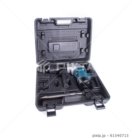 Power Tools or Hammer drill on background new. 61340713