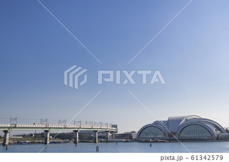 都市風景 東京辰巳国際水泳場 東京都江東区 都市風景 東京辰巳国際水泳場 東京都江東区 61342579