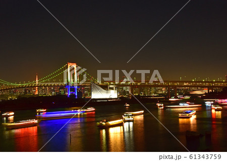 お台場の夜景 61343759