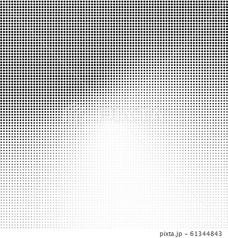 Abstract halftone background in black and white. Dotted vector pattern 61344843