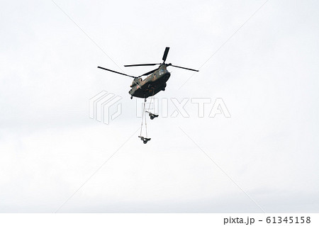 陸上自衛隊 CH-47J/JA 大型輸送ヘリコプター チヌーク 陸上自衛隊 CH-47J/JA 大型輸送ヘリコプター チヌーク 61345158