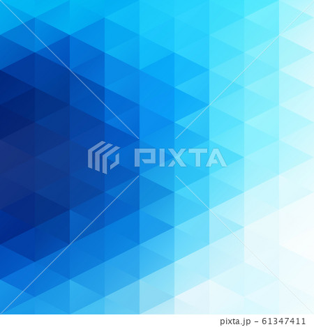 Blue Grid Mosaic Background, Creative Design 61347411