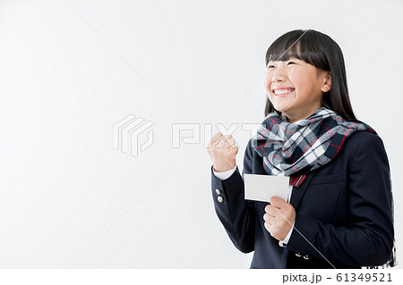 中学生 高校生 女性 受験 合格発 中学生 高校生 女性 受験 合格発 61349521