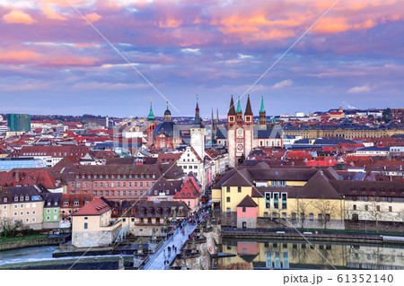Wurzburg, Franconia, Northern Bavaria, Germany 61352140
