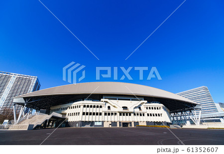 有明コロシアム　有明テニスの森公園　スタジアム　オリンピック会場　有明　東京　オリンピック　テニス 61352607