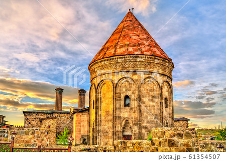 Twin Minaret Madrasa in Erzurum, Turkey 61354507