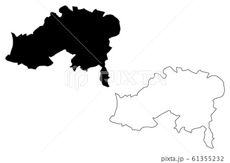 Batna Province map vector.... 61355232