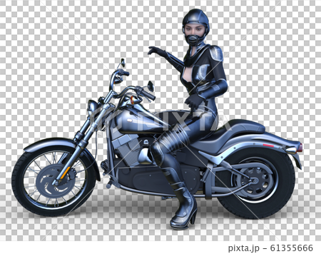 バイクとライダー バイクとライダー 61355666