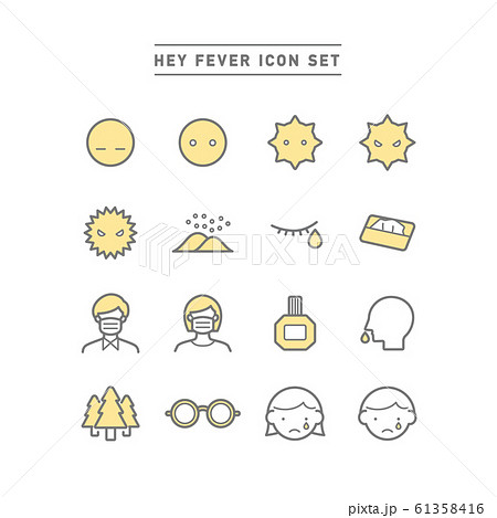 HEY FEVER ICON SET 61358416