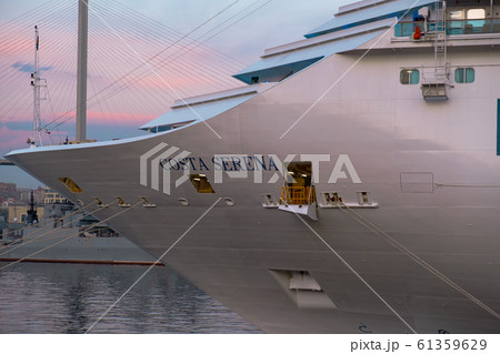 Vladivostok, Russia - May 07, 2019: Liner Costa Vladivostok, Russia - May 07, 2019: Liner Costa 61359629
