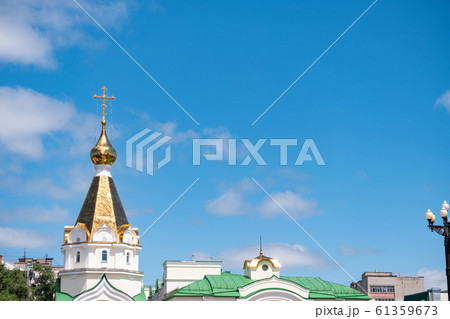 Khabarovsk, Russia - Jun 15, 2019: Khabarovsk, Russia - Jun 15, 2019: 61359673