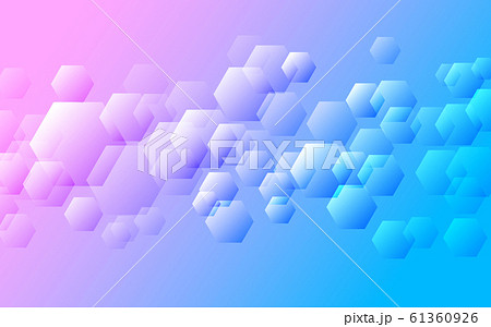 ピンクと水色のグラデーションデジタルサイバーイメージ背景のイラスト素材