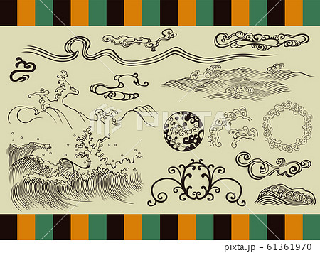 浮世絵　波　その12 61361970