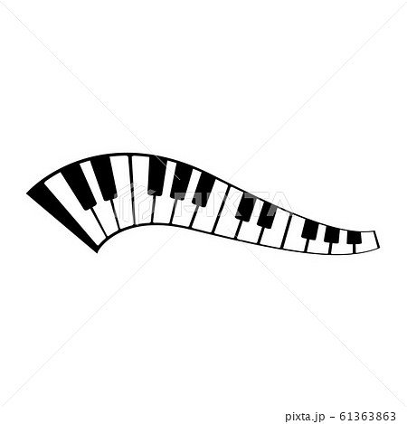 Keyboard piano vector Musical instrument 61363863
