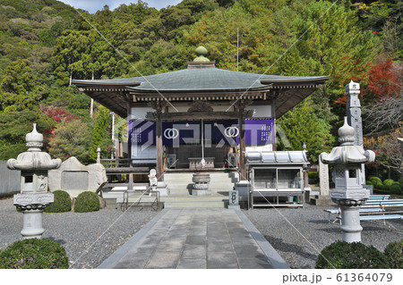 【竹林山 地蔵院 神峯寺】 (四国霊場第27番札所) 高知県安芸郡安田町大字唐浜 61364079