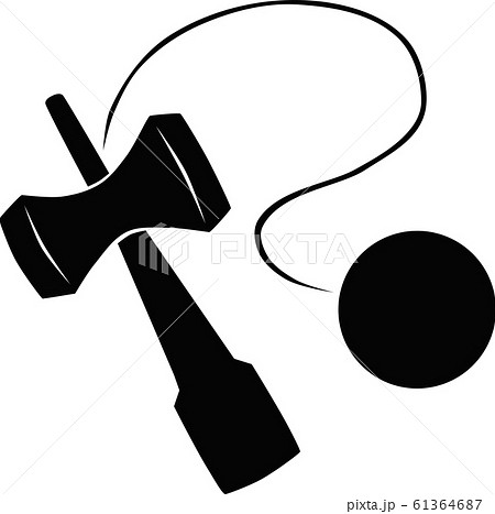 けん玉のイラスト素材