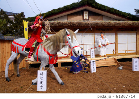 信州 長野県小県郡長和町令和2年おたや祭り 山車 麒麟がくる 明智光秀「敵は本能寺にあり」の場 信州 長野県小県郡長和町令和2年おたや祭り 山車 麒麟がくる 明智光秀「敵は本能寺にあり」の場 61367714