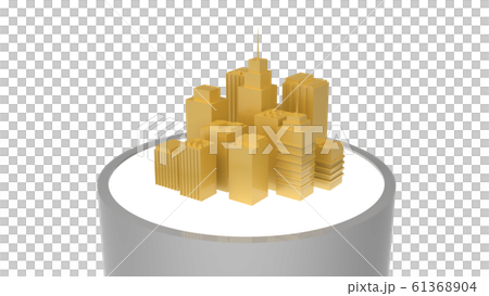 Building / Urban / Redevelopment / CG - Stock Illustration [61368904 ...