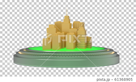 Building / Urban / Redevelopment / CG - Stock Illustration [61368905 ...