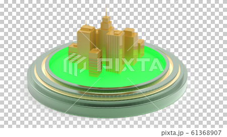 Building / Urban / Redevelopment / CG - Stock Illustration [61368907 ...
