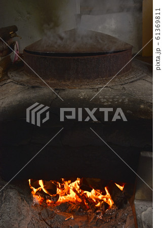 かまど 火力 オンドルの火 61369811