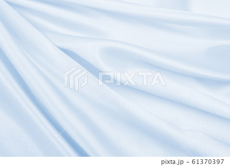 Smooth elegant blue silk or satin luxury cloth 61370397