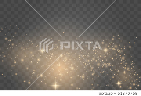 White sparks. Vector 61370768